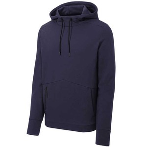 Sweat-shirt à capuche Sherpa gris 100 % coton personnalisable pour homme, à manches longues, séchage rapide, respirant, pull mi-zippé, hiver, OEM - Product Image 6