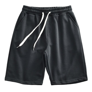 Premium Men's Summer Breathable Cotton-Polyester Blend Quick Dry Vintage Style Athletic Breathable Shorts with <b>Elastic</b> Waist - Product Image 6