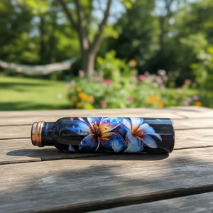 Ensemble de bouteilles de bière en cuivre imprimé, cadeau design, design classique, étanche, grande capacité, compatible lave-vaisselle et micro-ondes, bouchons à poussoir - Product Image 5