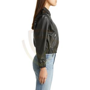 Vestes en cuir pour femmes de haute qualité, cuir véritable, taille personnalisée, veste en cuir très vendue pour femme - Product Image 3