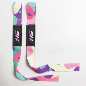 Multi Color Weightlifting <b>Straps</b> With Customizable Private Label Anti Slip Internal Camouflage Grip Breathable Low Price <b>Straps</b> - Product Image 1