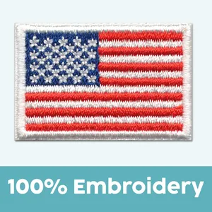 <b>Top</b> Selling Customized Design Eco-Friendly Canvas <b>PVC</b> Embroidery Patches High Quality Low MOQ MAKRAH SPORTS 7-Day Sample Lead - Product Image 4