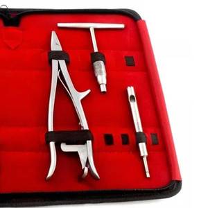 Juego de Instrumentos de Acero Inoxidable para Extracción de Tornillos Rotos, Herramientas Quirúrgicas Ortopédicas, Kit de Reparación Ósea, en Blíster, con Certificación CE e ISO - Product Image 3