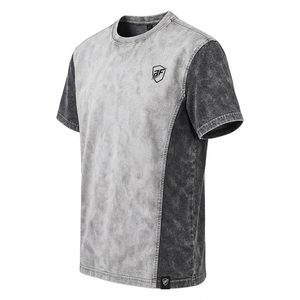 Custom Fashion <b>Men</b> Acid Wash T <b>Shirt</b> <b>Retro</b> Washed Cotton Material Soft Texture Relaxed Fit Short Sleeve Casual Apparel OEM - Product Image 3