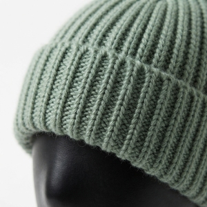 Most Selling Winter <b>Plain</b> Jacquard Beanie <b>Cap</b> High Quality Quick Dry Solid Knitted Beanie <b>Caps</b> - Product Image 5