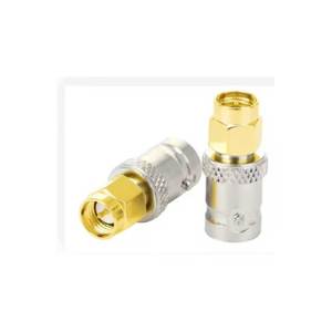 Adaptateur SMA Mâle vers BNC Femelle 50 Ohms à Faible Perte d'Insertion, Convertisseur Coaxial à Baïonnette Fileté pour Test d'Antenne et CCTV - Product Image 1