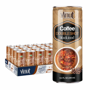 Vinut Vietnam เครื่องดื่มกาแฟอาราบิก้า250มล., นมและปราศจากกลูเตน, ฉลากส่วนตัว, ราคาโรงงาน, ตัวอย่างฟรี, OEM - Product Image 1