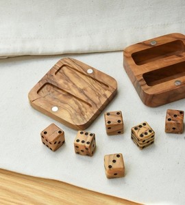 Morden Luxury <b>Dice</b> <b>Set</b> With tha smooth Finish <b>Dice</b> and Box Minimalist Design For Indoor Use Living Room Decor - Product Image 6