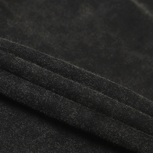 เสื้อยืดคอกลมทรงสั้นผ้าฝ้ายสีพื้นหลากสีสไตล์สตรีทแวร์สำหรับผู้ชายรุ่นใหม่ล่าสุดแบบย้อมสีเอซิดวอชสั่งทำได้ - Product Image 5