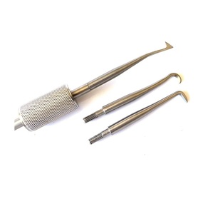 Removedor de Coronas Dentales Manual Ergonómico de Acero Inoxidable Premium con Empuñadura Acolchada de Lujo, Instrumento Dental con Certificación CE - Product Image 2
