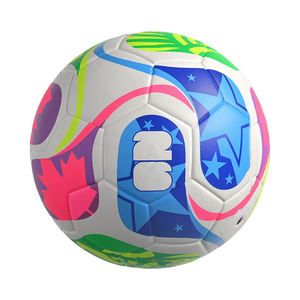 Balón de Fútbol Ligero con Diseño de Logotipo Impreso a Color, Talla 5, Alto Rendimiento, para Entrenamiento y Partidos, Uso en Interiores y Exteriores - Product Image 1