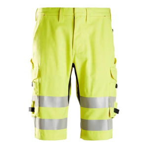 High Visibility Reflective Shorts for Outdoor Construction <b>Work</b> Safety Men Hi Vis <b>Work</b> Wear <b>Cargo</b> Shorts - Product Image 1