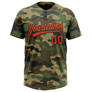 Camiseta de Softbol Unisex Personalizada Naranja, Manga Corta, Impresión Sublimada, Absorbe la Humedad, Transpirable, 100% Poliéster, Ropa de Equipo para Verano - Product Image 1