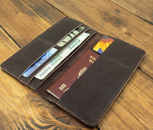 Fabricación de Porta Pasaportes Personalizados, Funda para Pasaporte, Funda para Tarjetas, Cartera de Cuero Suave para Pasaportes para Hombres y Mujeres - Product Image 2
