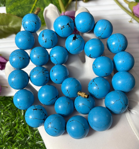 Perles en pierre naturelle turquoise œil de tigre pour la fabrication de bracelets, perles en vrac, options de couleurs personnalisées, service d'échantillons de la marque FE disponible - Product Image 1
