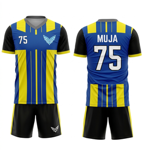 Conjunto de Fútbol MUJA Pro-Performance 2026, Uniforme de Fútbol con Absorción de Humedad, Ropa Deportiva Personalizada por Sublimación con Malla Transpirable - Product Image 6
