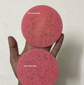 Sous-verres en résine pour cuisine, sous-verres décoratifs en résine pour table, fabrication directe, sous-verres naturels pour tasses, boissons, café, thé, vin - Product Image 3