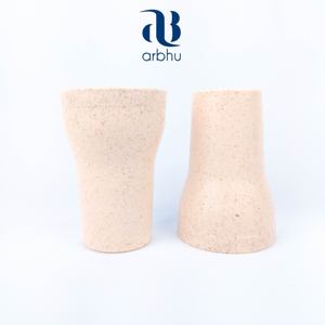 Taza de Fibra de Bambú Natural, Taza de Café Sostenible Libre de BPA para Oficina y Hogar, Alternativa Desechable a las Tazas de Plástico - Product Image 5