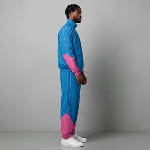 Conjunto Deportivo Casual para Hombre, Azul y Rosa, con Capucha y Cremallera Completa, 100% Algodón, Impermeable, Ecológico y Transpirable - Product Image 3