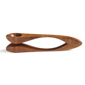 Cuillères musicales en bois dur naturel, instrument de percussion artisanal pour l'entraînement au rythme de la musique folklorique et les performances en direct - Product Image 2