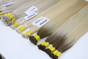 การต่อผมจํานวนมากคุณภาพสูงผมเวียดนามจมสองครั้ง 100 กรัมสีเข้ม 18 นิ้ว - Product Image 6