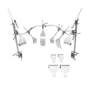 Écarteur Thompson avec cadre, lames et support de table en acier inoxydable, instruments orthopédiques et neurochirurgicaux pour hôpital par Surgiright - Product Image 4