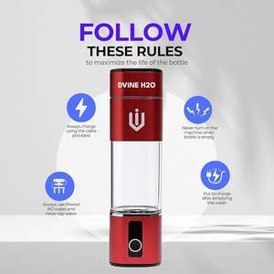 Bouteille Générateur d'Eau Hydrogénée Portable Premium pour une Eau Purifiée Antioxydante Disponible au Prix d'Usine - Product Image 6