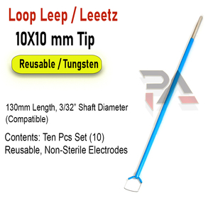 Electrodo de Bucle LLETZ LEEP de Acero Inoxidable de Alta Calidad, Punta de 10x10 mm, Certificado CE, CA 110-220 V, Instrumentos Electroquirúrgicos - Product Image 6