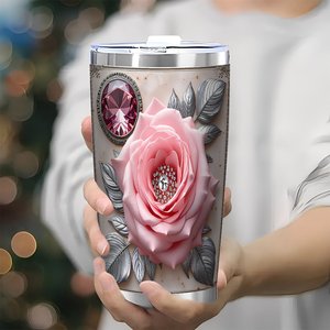 Gobelet isotherme en acier inoxydable 20oz à double paroi, personnalisable par sublimation, pour la vente en gros - Product Image 3