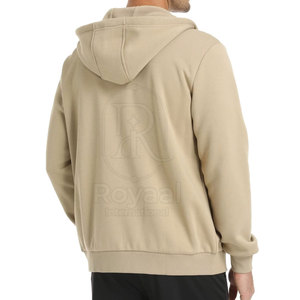 Sweat-shirts à fermeture éclair personnalisés avec logo imprimé, prix de gros abordable, basiques, respirants, de qualité supérieure pour hommes - Product Image 3