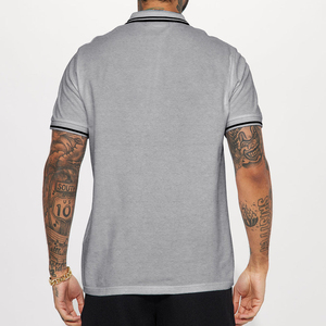 Camisas Polo Casuales de Verano para Hombre, con Cuello, Bordadas, de Poliéster/Algodón, Holgadas, Transpirables y de Secado Rápido - Product Image 2