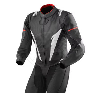 Traje de Motocicleta para Hombre de Cuero, Transpirable, Duradero y Elegante, de Alto Rendimiento, para Todas las Estaciones, para Deportes de Motociclismo - Product Image 4