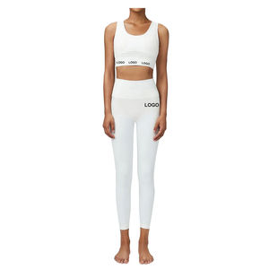 Top Design High Waist Quick Dry Yoga <b>Leggings</b> for Women's Solid <b>Pattern</b> with Elastic Waist Closure Customizable OME Service Pant - Product Image 3