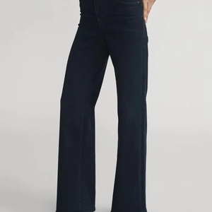 Pantalones Jogger de Forro Polar Transpirable para Mujer, Corte Holgado, con Logotipo Personalizado, Cintura Media, Diseño Casual de Frente Plano para Invierno, Teñido Liso - Product Image 1