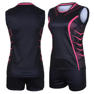 Uniformes de Voleibol Sublimados para Exteriores, Unisex, sin Mangas, Transpirables, de Secado Rápido, Tallas Personalizables, Más Vendidos - Product Image 3