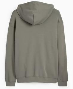 Sweat à capuche chauffant de haute qualité avec cordon de serrage, vente en gros, couleur unie vintage, broderie, pour hommes, coupe oversize - Product Image 6