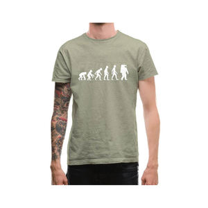 Camisetas Personalizadas para Hombre, Etiqueta Frontal en Blanco, Etiqueta en el Cuello, Alta Calidad, 230g, Impresión Personalizada, 100% Algodón, Manga Corta, Transpirables, Casuales - Product Image 3