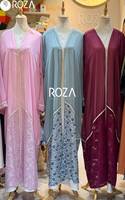 Abayas arabes de luxe, vêtements modestes, kaftans - Élégants pour l'été, robes à manches courtes et longueur mi-mollet