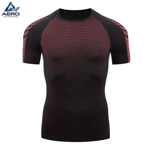 เสื้อยืดแขนสั้นคุณภาพดี วัสดุเยี่ยม ระบายอากาศได้ดี ซับเหงื่อ เหมาะสำหรับออกกำลังกายสำหรับผู้ชาย - Product Image 1