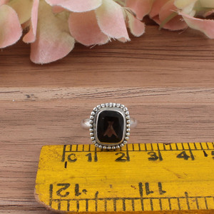 Anillo de Plata de Ley con Incrustaciones de Turquesa, Diseño Minimalista, Hecho a Mano, Regalo para Mujer - Product Image 5