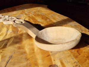 Cuillère à thé en bois écologique, faite à la main, cuillère doseuse pour café, thé, sucre, légère, durable, outil de cuisine - Product Image 2