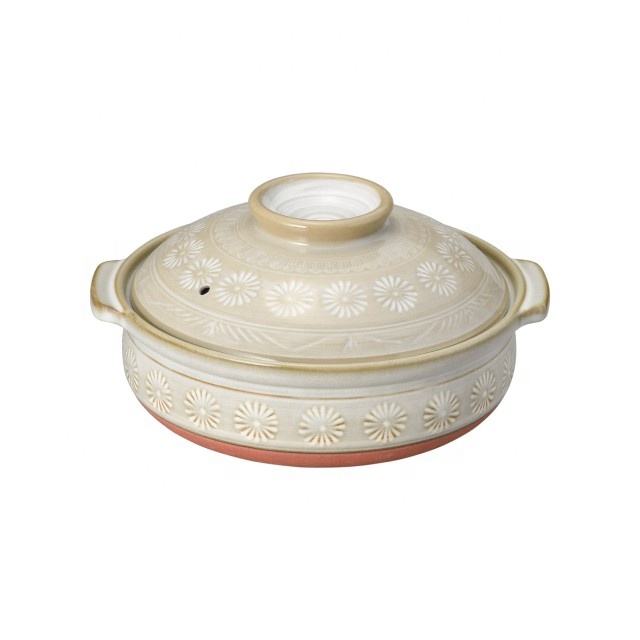 หม้อเซรามิก Hana Mishima Donabe ขนาด8