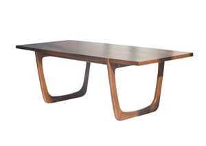 Table à manger Lili, moderne, en bois massif de teck indonésien, pour le salon, exportation et distribution - Product Image 4