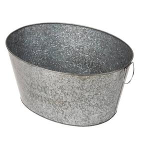 Seau à glace galvanisé de haute qualité, design dernier cri, pour centre de table, seau à vin et à bière à prix abordable - Product Image 1