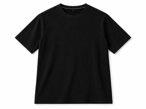 Men's 100% Cotton Oversized O-Neck Short Sleeve T-<b>Shirt</b> with Front Logo Anti-Wrinkle 200g Fabric Streetwear Style <b>3XL</b> Available - Product Image 2