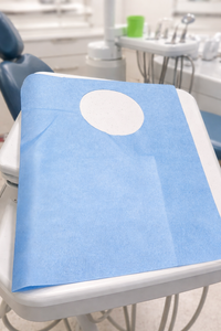 Baberos Dentales Desechables de PP, Baberos para Pacientes Suaves e Impermeables con Capa Absorbente para Uso Clínico DESDE INDIA - Product Image 3