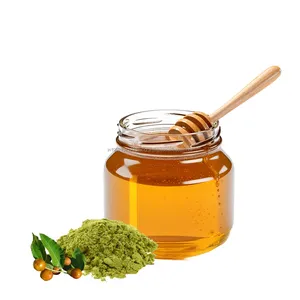 Miel naturel pur de qualité supérieure 250g de miel Sidr avec un bon emballage personnalisé dans un bocal en verre rond au meilleur prix