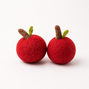 Handmade Felt & <b>Wool</b> Pomegranate Educational Decorative Toys for Kids 3-6 Years - Product Image 2