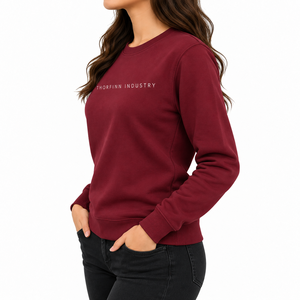 Sweat-shirt à capuche pour femme en coton 100 %, coupe oversize à épaules tombantes, idéal pour l'hiver, style décontracté, avec fermeture éclair personnalisée – Grande Vente - Product Image 2