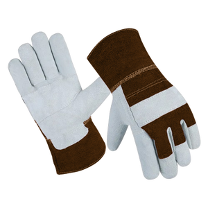 New Arrival Leather Breathable Outdoor Safety Working <b>Gloves</b> with Latest Design and Hand Protection - Product Image 4